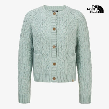 W'S LUOTO WOOL CARDIGAN MINT NJ5SR88B