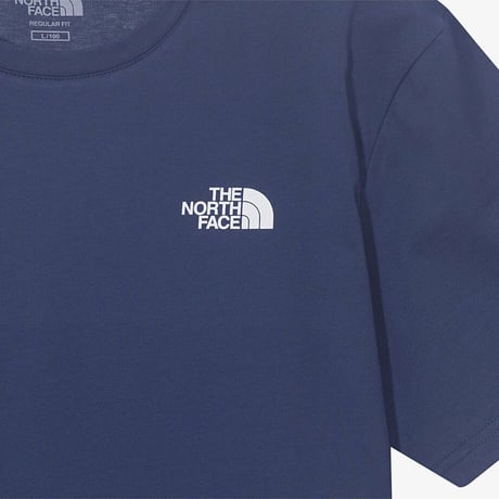 COTTON S/S R/TEE NAVY NT7UR00L
