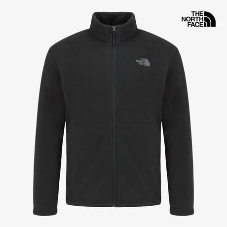 M'S FURRY FLEECE JACKET CHARCOAL NJ4FR50B