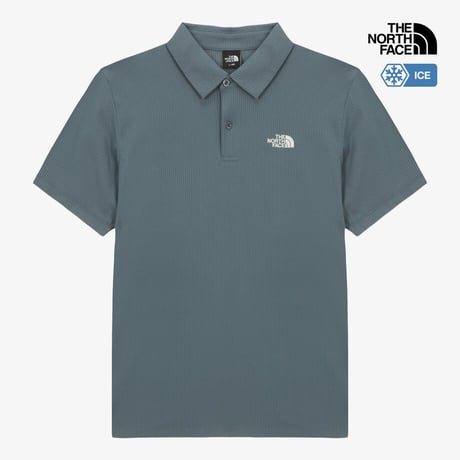M'S SWING S/S POLO SMOKE BLUE NT7PS01C