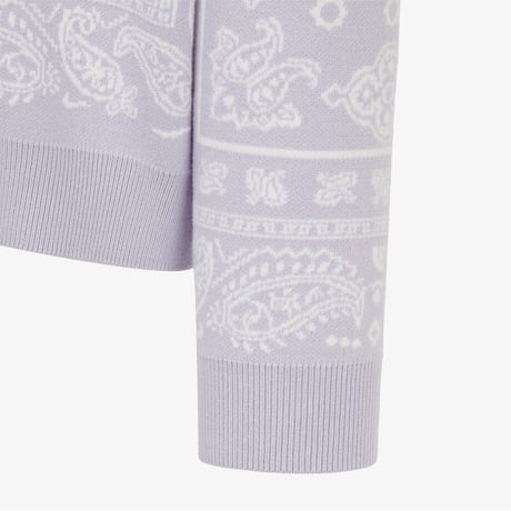 K'S PAISLEY CARDIGAN LILAC NJ5SR53U