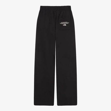 W'S VELUNA WIDE PANTS BLACK NP6KR30A