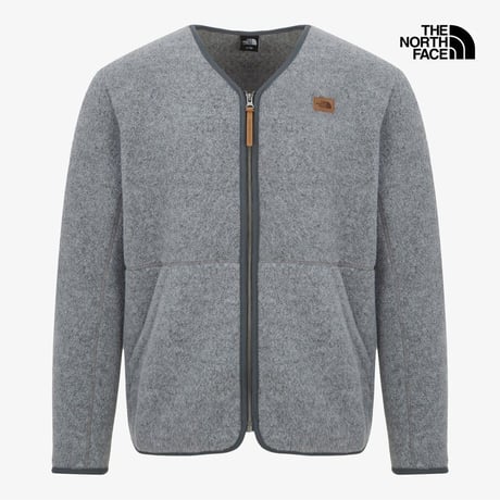 VERMO WOOL FLEECE JACKET LIGHT GRAY NJ4FR59B