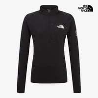 W'S ORTLER L/S ZIP TEE BLACK NT7LR88A