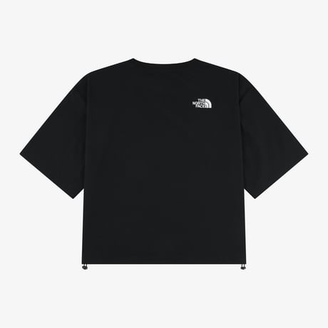 W'S ICEPULSE S/S R/TEE BLACK NT7US32J