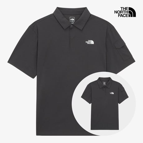 ALL DAY S/S POLO CHARCOAL GREY NT7PR09C