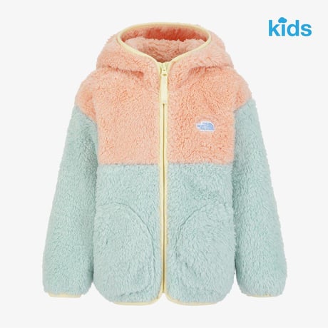 K'S TEDDY-BO FLEECE JACKET SALMON NJ4FS52U
