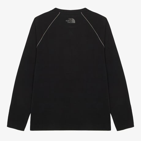 M'S SALIO L/S R/TEE BLACK NT7TR51A