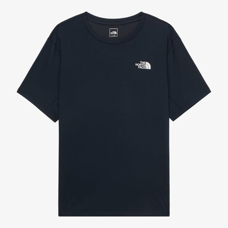 TNF RUN S/S R/TEE NAVY NT7UR19B