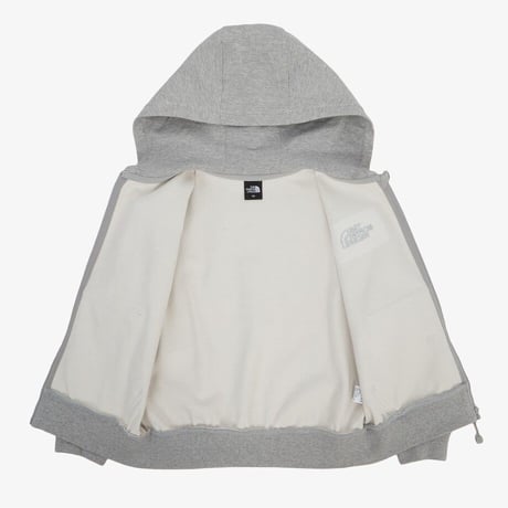 K'S SCHOOLDAY ZIP UP MELANGE GREY NJ5JR02S