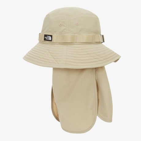 CAMP WEBBING SHIELD HAT LIGHT BEIGE NE3HR07B