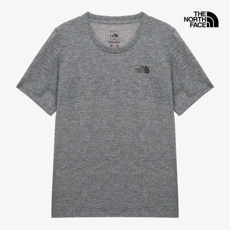 W'S RECOVERY S/S R/TEE MELANGE GREY NT7US38A