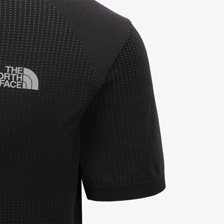 M'S AIRWAVE S/S ZIP TEE BLACK NT7KS13A