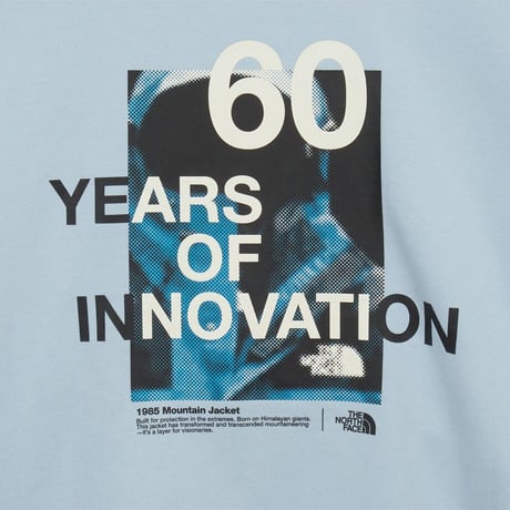TNF 60TH ANNIVERSARY SWEATSHIRTS MILKY BLUE NM5MS55B