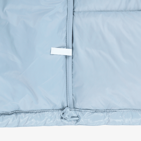W'S NOVELTY NUPTSE DOWN JACKET (RDS) BABY BLUE NJ1DR85N