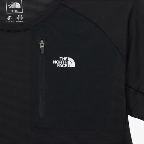 W'S VANE S/S R/TEE BLACK NT7US36A