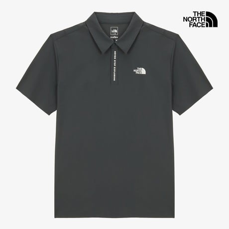 M'S ICE GREEN S/S POLO METAL GRAY NT7PS02C