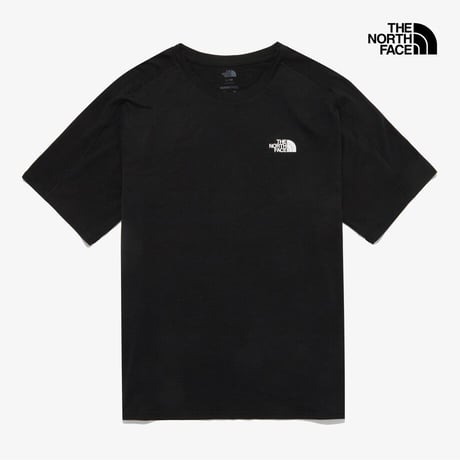 M'S MERINO BREEZE S/S R/TEE BLACK NT7UR15A