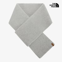 REWOOL KNIT MUFFLER LIGHT GRAY NA5IS70B