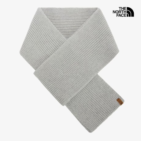 REWOOL KNIT MUFFLER LIGHT GRAY NA5IS70B