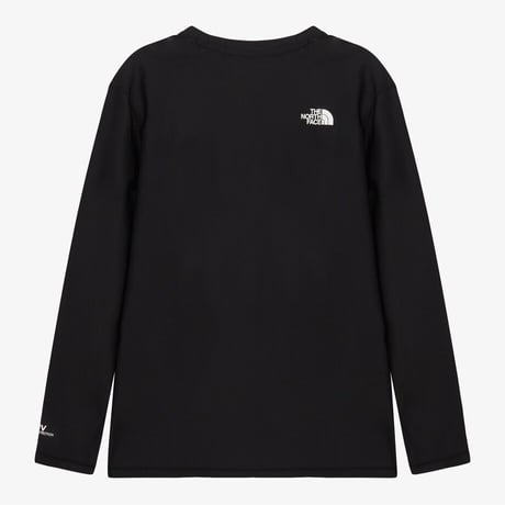 W'S SURF L/S RASHGUARD BLACK NT7TS32A