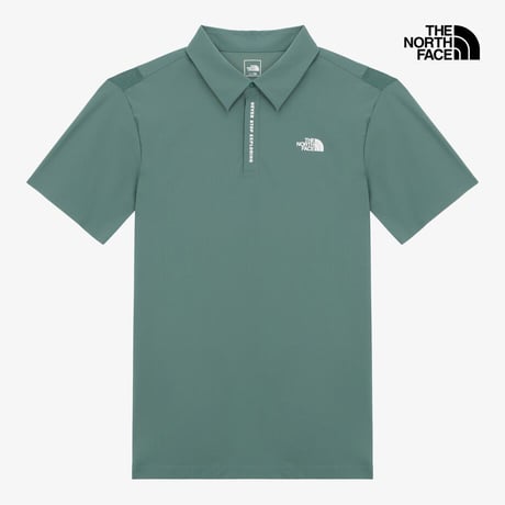 M'S ICE GREEN S/S POLO SEA PINE NT7PR01D