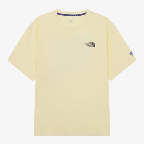 M'S KARABINER S/S R/TEE PASTEL YELLOW NT7UR70D