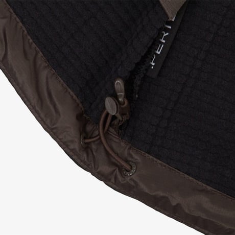 PACER FLEECE VEST BROWN NV4FR53B