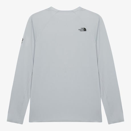 【SUMMIT SERIES】M'S MERAPEAK L/S R/TEE LIGHT GRAY NT7TS10B
