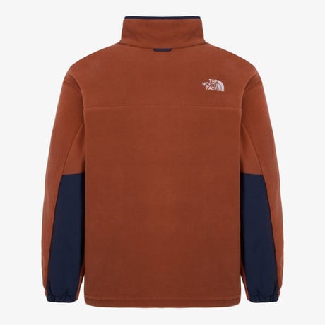 M'S ALLDAY FLEECE ANORAK DARK ORANGE NA4FS50C