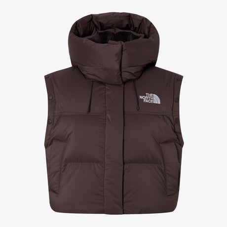 W'S NOVELTY NUPTSE DT DOWN JACKET (RDS) BROWN NJ1DQ86K