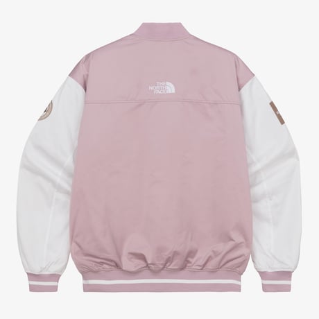 PLAYER VARSITY JACKET PALE PINK NJ3NQ60L