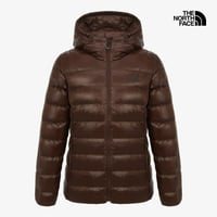 W'S MATIER DOWN HOODIE (RDS) COCOA BROWN NJ1DS82C