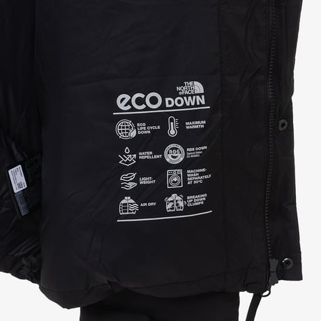 AIR PEAK RDS DOWN JACKET BLACK NJ1DQ60J