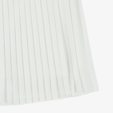 W'S PLEATY SKIRT WHITE NK6NS31K