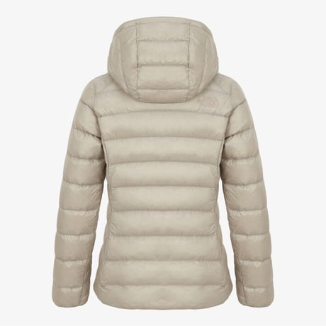 W'S MATIER DOWN HOODIE (RDS) SAND NJ1DS82B