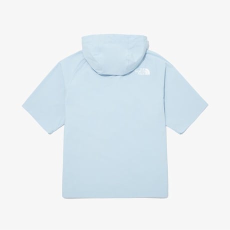ICE RUN S/S HOOD ANORAK LIGHT BLUE NM5QQ01L