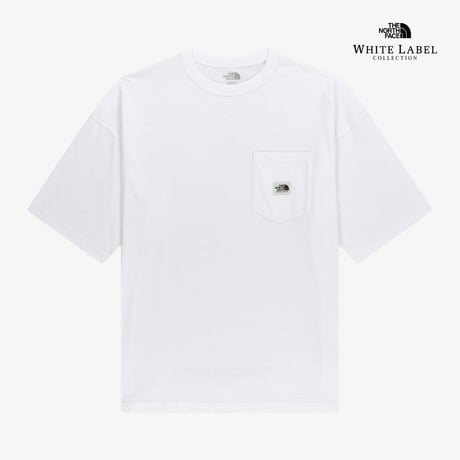 POCKET S/S R/TEE WHITE NT7US01K