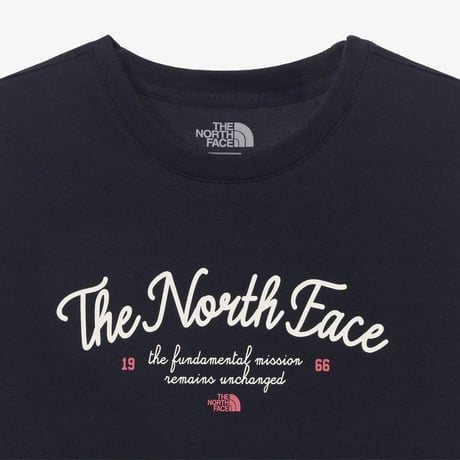 W'S LETTERING S/S R/TEE DARK NAVY NT7UR33J