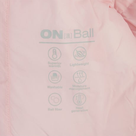 K'S NEW PUFFY ON JACKET PEACH NJ3NR51U