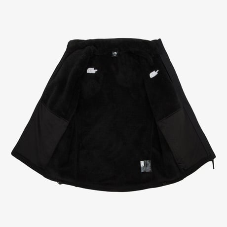 M'S FURRY FLEECE JACKET BLACK NJ4FR50A