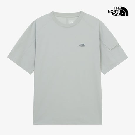 M'S PUMICE S/S R/TEE COOL GRAY NT7UR24C