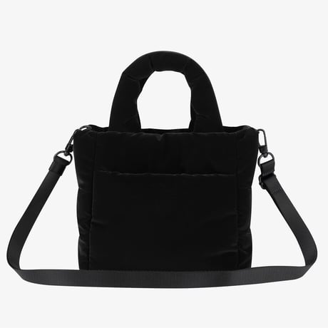 PLUMPY TOTE BAG MINI MATT BLACK NN2PR68K