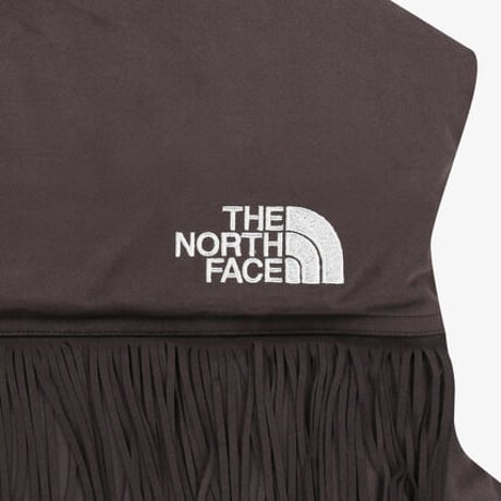 W'S SUEDE NUPTSE VEST (RDS) BROWN NV1DR82J
