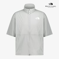EIRA S/S ZIP UP LIGHT GRAY NT7KR01K