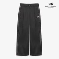 W'S SATIN WIDE PANTS BLACK NP6NR32J