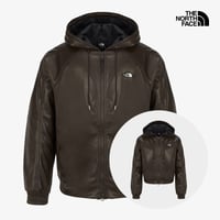 LUNO HOOD ZIP-UP BROWN NM5PR52B