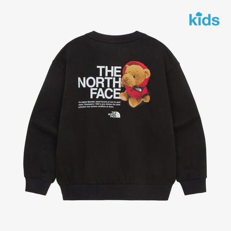 K'S ANI-MATE SWEATSHIRTS BLACK NM5MR06S