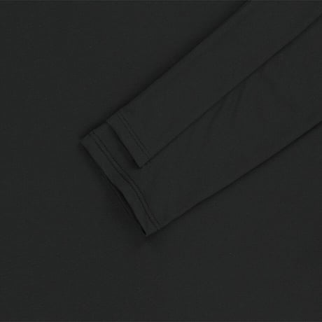 W'S STEPUP L/S R/TEE BLACK NT7TR81J