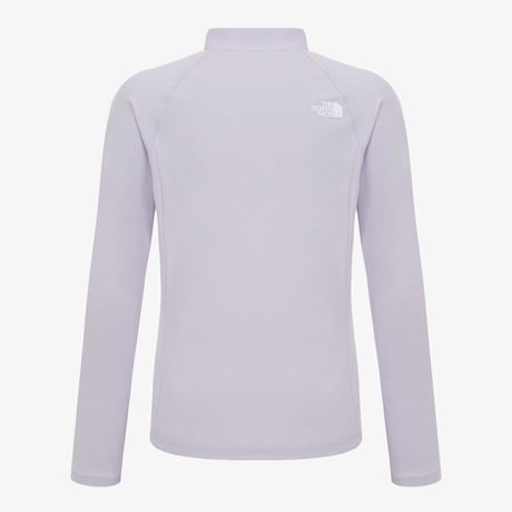 ASCEND L/S ZIP TEE LILAC NT7LS03D